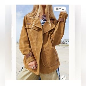 Free People Suede Jacket in fabulous Condition